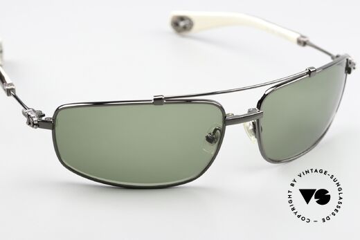 Chrome Hearts Boned Rockstar Sunglasses 2004, with characteristic Chrome Hearts insignia & case, Made for Men Chrome Hearts Boned Rockstar Sunglasses 2004, with characteristic Chrome Hearts insignia & case, Made for Men