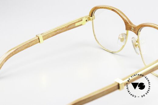 Cartier Malmaison Diego Maradona Wood Glasses, 'TRUE VINTAGE' condition = minimal signs of storage, Made for Men and Women Cartier Malmaison Diego Maradona Wood Glasses, 'TRUE VINTAGE' condition = minimal signs of storage, Made for Men and Women