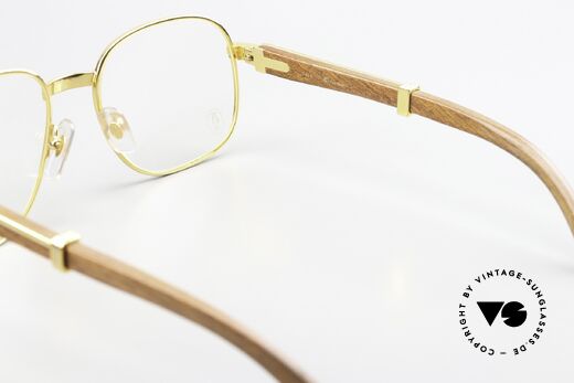 Cartier Monceau Bubinga Precious Wood Glasses, Size: medium, Made for Men and Women Cartier Monceau Bubinga Precious Wood Glasses, Size: medium, Made for Men and Women