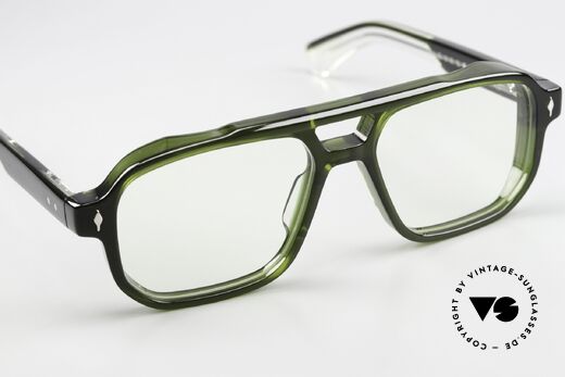 Jacques Marie Mage Evans Thick Acetate Eyeglasses, unworn pair for all lovers of quality & connoisseurs, Made for Men and Women