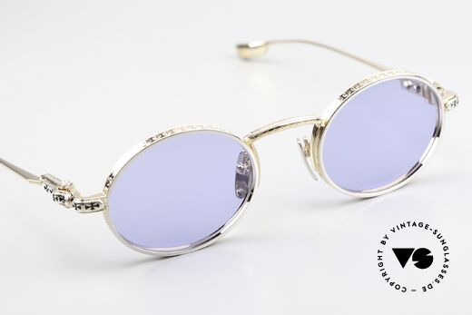 Chrome Hearts Honey Dipped Advertising Campaign Model, shiny silver / gold-plated, 925er Sterling, Iris lens, Made for Men and Women Chrome Hearts Honey Dipped Advertising Campaign Model, shiny silver / gold-plated, 925er Sterling, Iris lens, Made for Men and Women