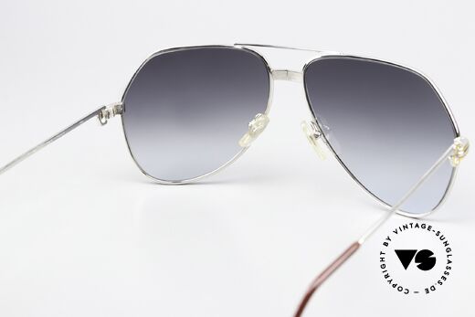 Cartier Vendome LC - L Platinum Sunglasses Aviator 80s, noble, new sun lenses (non-reflecting in gray-gradient), Made for Men Cartier Vendome LC - L Platinum Sunglasses Aviator 80s, noble, new sun lenses (non-reflecting in gray-gradient), Made for Men
