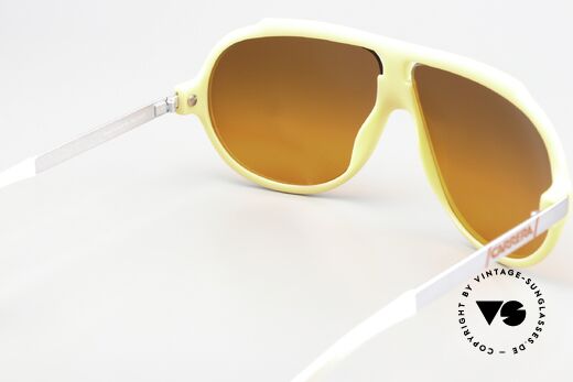 Carrera 5512 2 in 1 Sunglasses White & Brown, NO RETRO SHADES; but a rare 40 years old ORIGINAL!, Made for Men Carrera 5512 2 in 1 Sunglasses White & Brown, NO RETRO SHADES; but a rare 40 years old ORIGINAL!, Made for Men