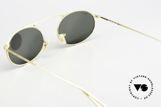 Ray Ban Vintage Oval Bausch&Lomb USA Shades 90s, orig. name: Vintage Oval, gold, W1696, G-15, 51mm, Made for Men and Women Ray Ban Vintage Oval Bausch&Lomb USA Shades 90s, orig. name: Vintage Oval, gold, W1696, G-15, 51mm, Made for Men and Women