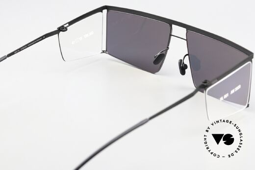 Mykita Helmut Lang HL001 Black Clear Sides Darkgrey, Size: medium, Made for Men and Women Mykita Helmut Lang HL001 Black Clear Sides Darkgrey, Size: medium, Made for Men and Women