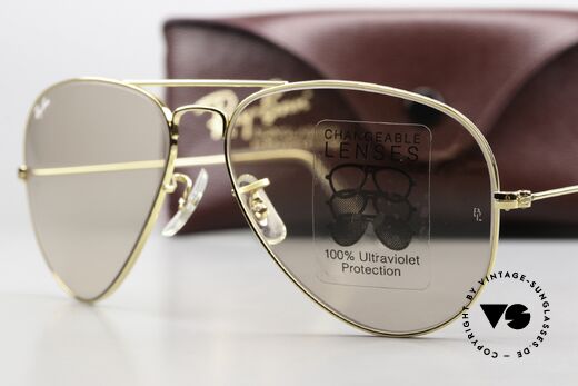 Ray Ban Large Metal Changeable Lenses B&L USA, unworn (like all our vintage Ray Ban B&L eyewear), Made for Men and Women Ray Ban Large Metal Changeable Lenses B&L USA, unworn (like all our vintage Ray Ban B&L eyewear), Made for Men and Women
