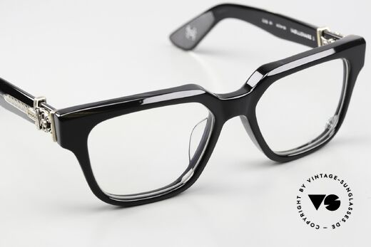 Chrome Hearts Vagillionaire II Men's Eyeglasses 925 Silver, unworn pair with orig. case, cloth and booklet, Made for Men Chrome Hearts Vagillionaire II Men's Eyeglasses 925 Silver, unworn pair with orig. case, cloth and booklet, Made for Men