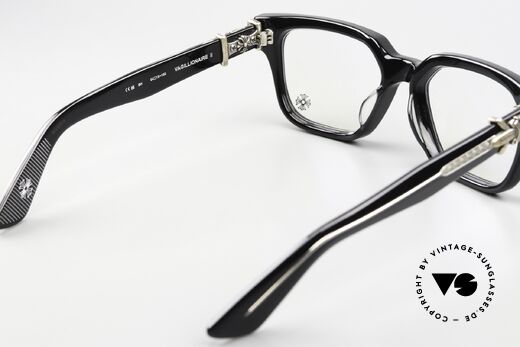Chrome Hearts Vagillionaire II Men's Eyeglasses 925 Silver, the frame can be glazed with lenses of any kind, Made for Men Chrome Hearts Vagillionaire II Men's Eyeglasses 925 Silver, the frame can be glazed with lenses of any kind, Made for Men