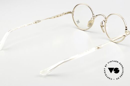 Chrome Hearts Edith F Small Round Luxury Glasses, an unworn pair with original CH case & cloth, Made for Men and Women Chrome Hearts Edith F Small Round Luxury Glasses, an unworn pair with original CH case & cloth, Made for Men and Women