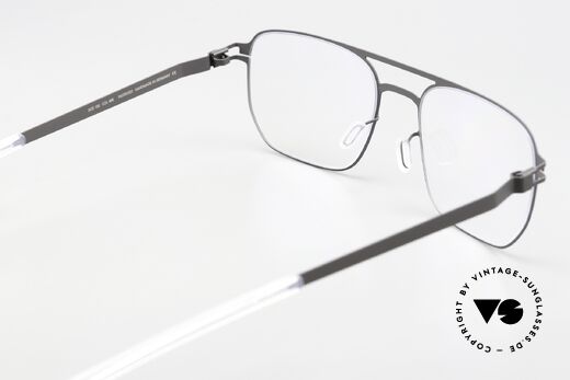 Mykita Rem Men's Eyeglasses In Storm Grey, the frame can be glazed optionally (optical / sun lenses), Made for Men Mykita Rem Men's Eyeglasses In Storm Grey, the frame can be glazed optionally (optical / sun lenses), Made for Men
