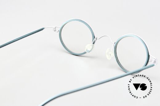 Lindberg Corona 40 Air Titan Rim Refined 90's Titanium Eyewear, unworn original (old lettering is underneath the acetate), Made for Men and Women Lindberg Corona 40 Air Titan Rim Refined 90's Titanium Eyewear, unworn original (old lettering is underneath the acetate), Made for Men and Women