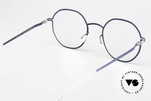 Mykita Studio 6.6 High Fashion In Navy Yale Blue, really interesting, unworn designer piece with case, Made for Men and Women Mykita Studio 6.6 High Fashion In Navy Yale Blue, really interesting, unworn designer piece with case, Made for Men and Women