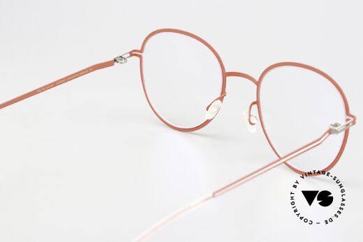 Mykita Studio 6.7 Women's Frame Rusty Red Aurore, really interesting, unworn designer piece with case, Made for Women Mykita Studio 6.7 Women's Frame Rusty Red Aurore, really interesting, unworn designer piece with case, Made for Women