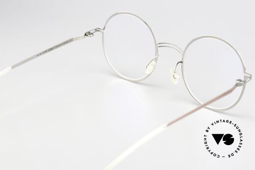 Mykita Studio 6.4 Ladies Frame Silver Pomegranate, really interesting, unworn designer piece with case, Made for Women Mykita Studio 6.4 Ladies Frame Silver Pomegranate, really interesting, unworn designer piece with case, Made for Women