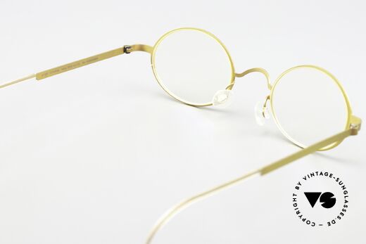 Lindberg 5000 Strip Titan Old 90's Frame Copper Bronze, unworn, NOS, with original magnetic case by Lindberg, Made for Men and Women