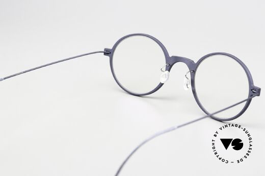 Lindberg 6508 NOW Dark Blue Designer Eyewear, unworn designer piece with original Lindberg case, Made for Men and Women