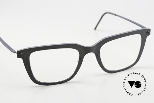 Lindberg 6601 NOW XL Men's Frame Gray Dark Blue, can already be described as 'vintage Lindberg' frame, Made for Men Lindberg 6601 NOW XL Men's Frame Gray Dark Blue, can already be described as 'vintage Lindberg' frame, Made for Men