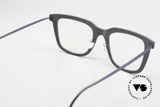 Lindberg 6601 NOW XL Men's Frame Gray Dark Blue, unworn designer piece with original Lindberg case, Made for Men Lindberg 6601 NOW XL Men's Frame Gray Dark Blue, unworn designer piece with original Lindberg case, Made for Men