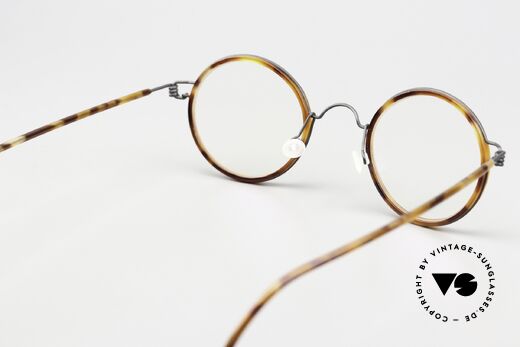 Lindberg Harley Air Titan Rim Round Glasses Women & Men, orig. Lindberg DEMO lenses can be replaced optionally, Made for Men and Women Lindberg Harley Air Titan Rim Round Glasses Women & Men, orig. Lindberg DEMO lenses can be replaced optionally, Made for Men and Women