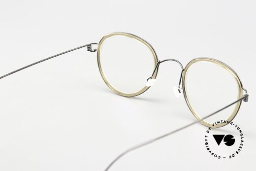 Lindberg Jackie 44 Air Titan Rim Lindberg Glasses Panto Style, Size: medium, Made for Men and Women