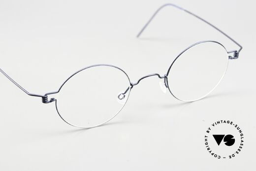 Lindberg Corona 44 Air Titan Rim Lindberg Specs Matte Dark Blue, simple & strong frame: free from screws, rivets & welds, Made for Men and Women