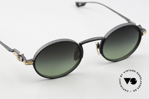 Chrome Hearts Honey Dipped Ozzy Osbourne Style Specs, matte black frame with gray-green gradient lenses, Made for Men and Women Chrome Hearts Honey Dipped Ozzy Osbourne Style Specs, matte black frame with gray-green gradient lenses, Made for Men and Women