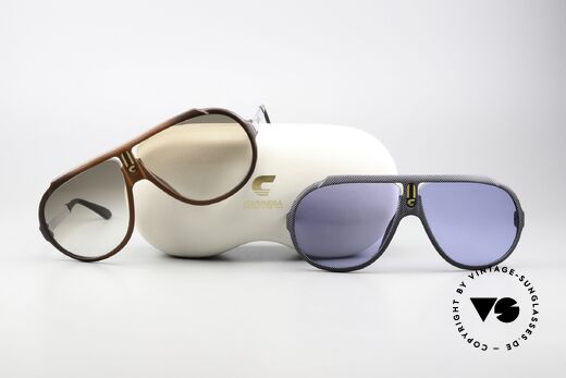 Carrera 5512 2in1 Glasses With 2 Front Shades, Size: extra large, Made for Men
