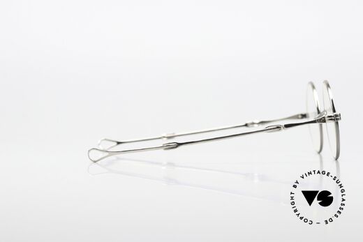Lunor I 12 Telescopic Antique Silver And Platinum, LUNOR = shortcut for French "Lunette d'Or" (gold glasses), Made for Men and Women