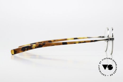Lunor Swing A 32 Panto Antique Gold Platinum Bridge, truly sophisticated specs; can be glazed with prescriptions, Made for Men and Women