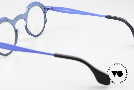 Theo Belgium Mille 71 Metal Frame Bicolor Blue Titan, Size: medium, Made for Men and Women Theo Belgium Mille 71 Metal Frame Bicolor Blue Titan, Size: medium, Made for Men and Women