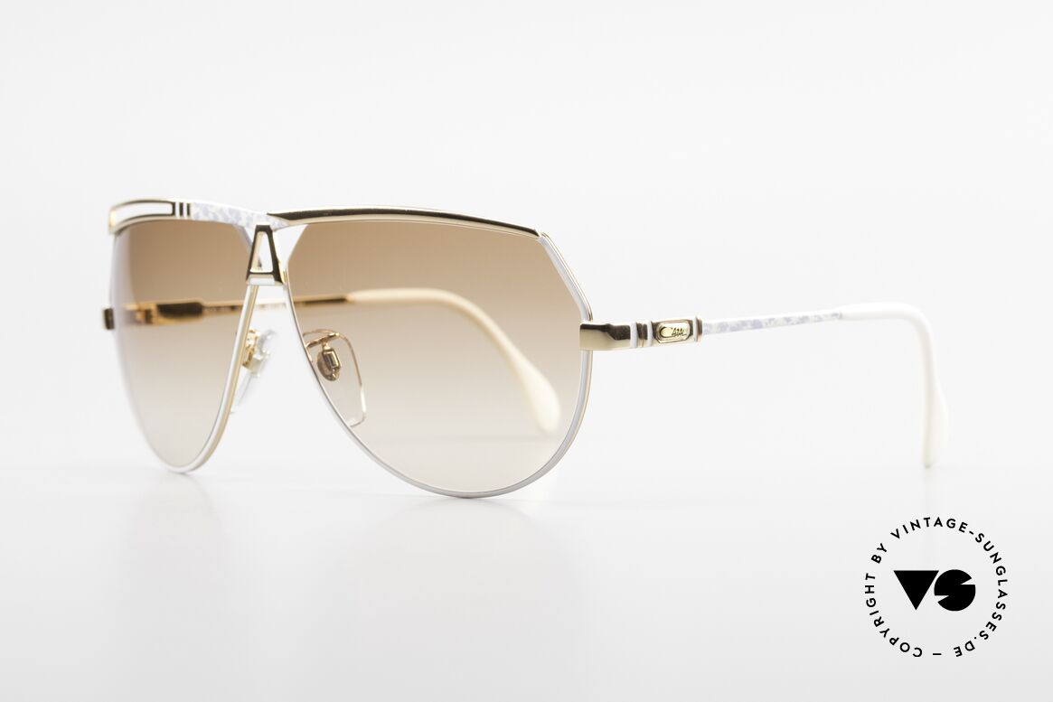 Cazal 954 Vintage XL Designer Shades, aviator design with huge lenses & great coloring, Made for Men and Women
