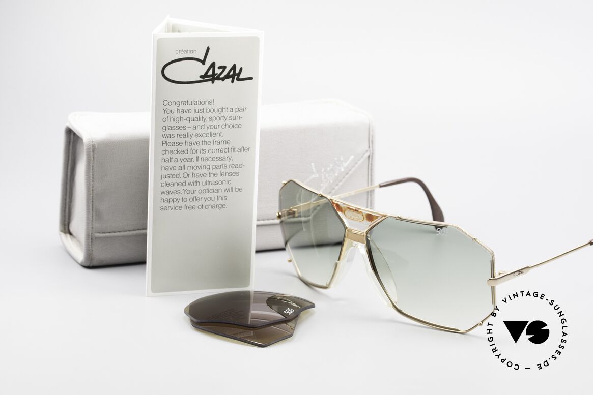 Cazal 905 Gwen Stefani Sunglasses 80's, the rare old W.GERMANY ORIGINAL (no re-issue!), Made for Men