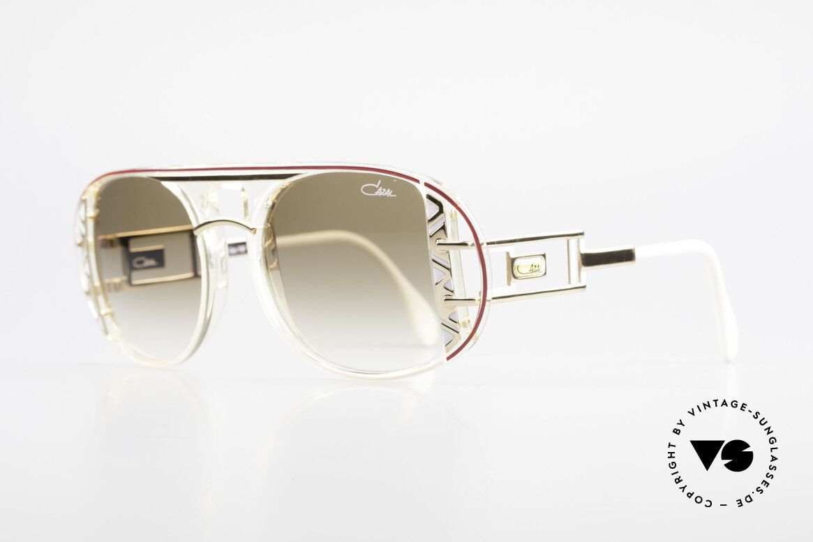 Cazal 875 Extraordinary 90's Sunglasses, unique quality & complex coloring - just vintage!, Made for Men and Women