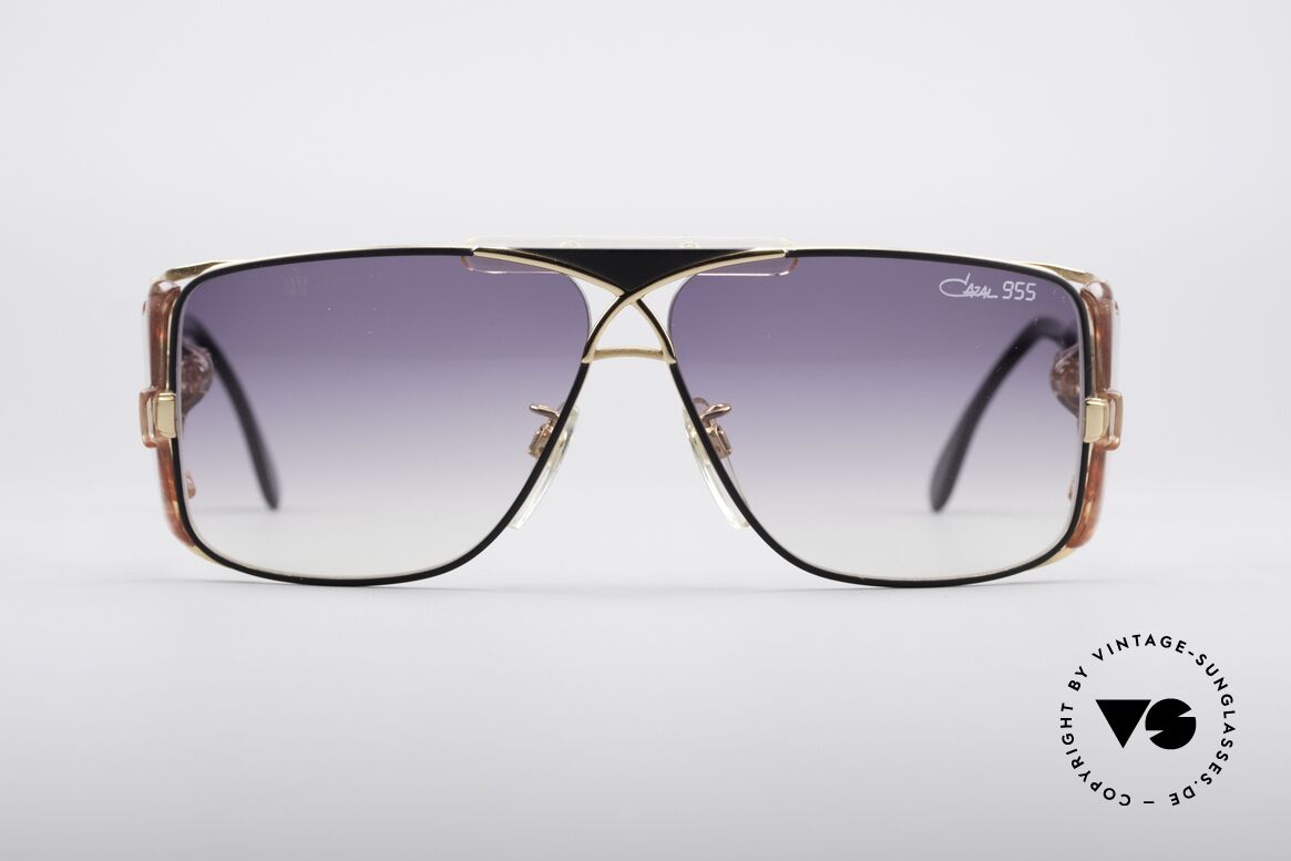 Cazal 955 80's Hip Hop Sunglasses, huge Cazal vintage designer sunglasses from 1987, Made for Men