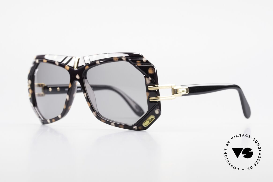 Cazal 868 West Germany Designer Shades, color code 679 is 'white-caramel mottled / black', Made for Men and Women