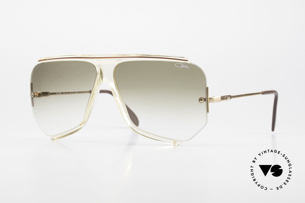 Cazal 850 Old School 80's Sunglasses, elegant original from app. 1986 - OLD SCHOOL!, Made for Men