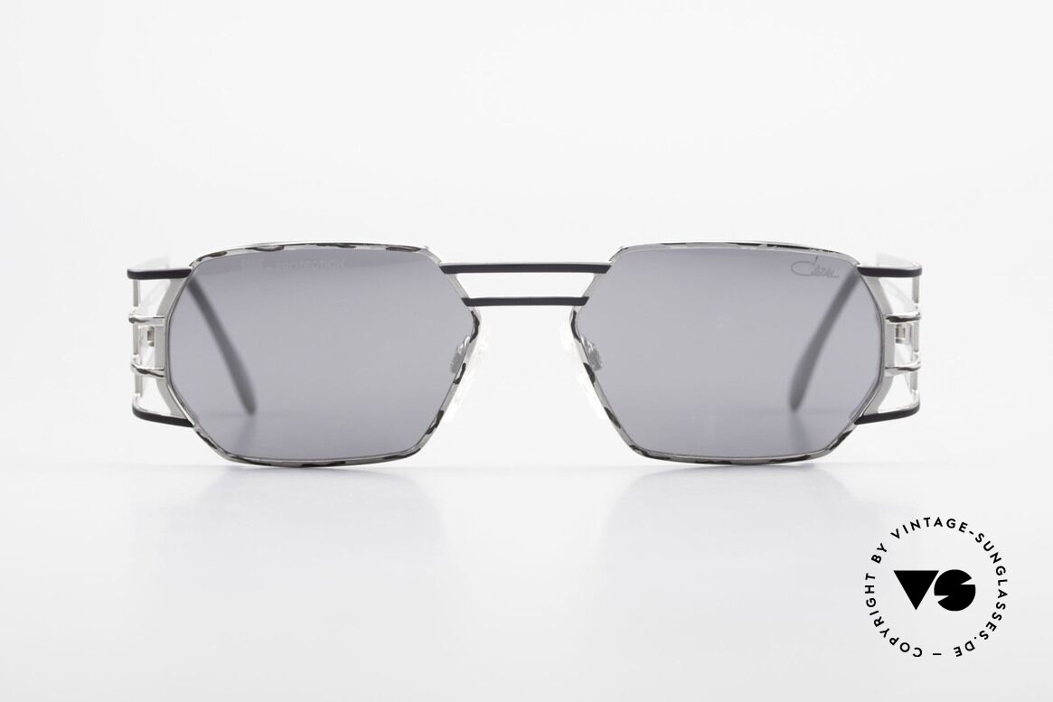 Cazal 980 Mirrored Designer Sunglasses, futuristic vintage CAZAL designer sunglasses from 1997, Made for Men and Women