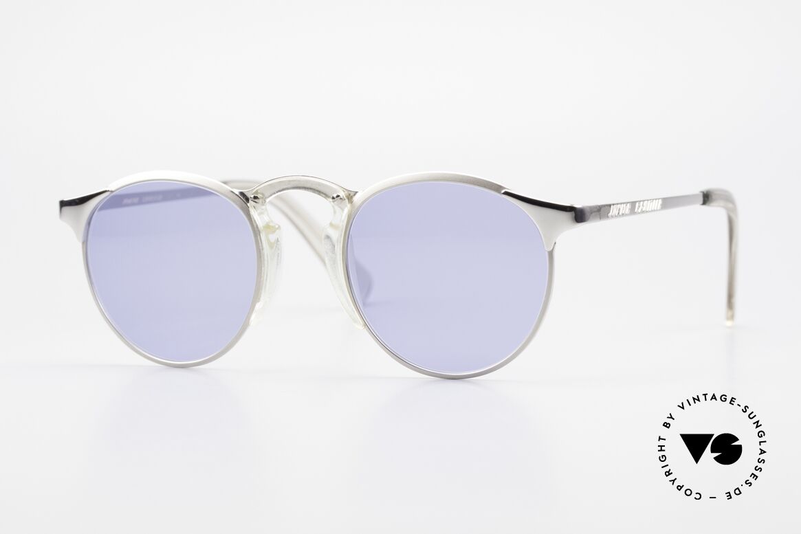 Jean Paul Gaultier 57-0174 Rare 90's JPG Panto Sunglasses, premium sunglasses of the Junior GAULTIER Series, Made for Men