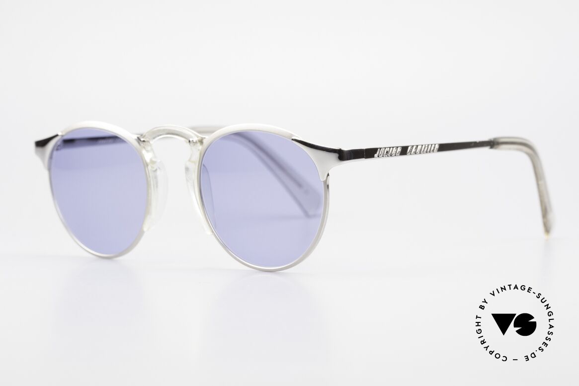 Jean Paul Gaultier 57-0174 Rare 90's JPG Panto Sunglasses, outstanding craftsmanship (frame made in JAPAN), Made for Men
