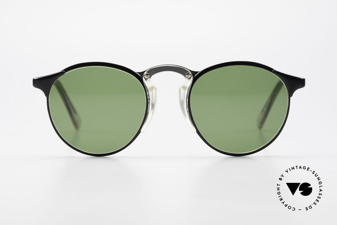 Jean Paul Gaultier 57-0174 Rare 90's JPG Panto Sunglasses, classic 'panto style' refined as unique designer piece, Made for Men and Women