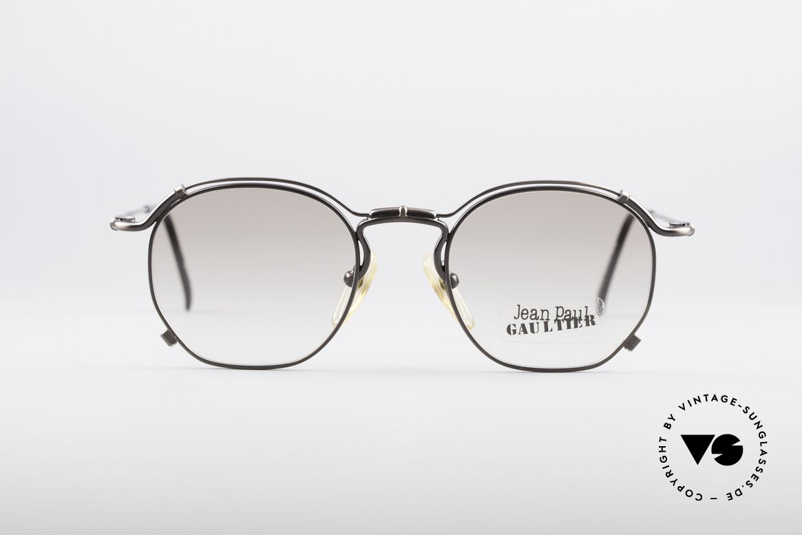 Jean Paul Gaultier 55-2171 90's Vintage JPG Frame, noble Jean Paul Gaultier 90's designer sunglasses, Made for Men and Women
