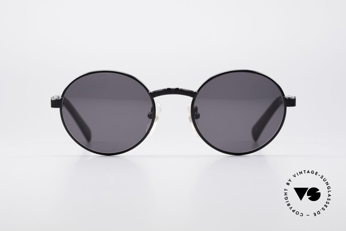 Jean Paul Gaultier 58-3171 Round Compass Shades, Jean Paul Gaultier vintage 90's designer sunglasses, Made for Men and Women