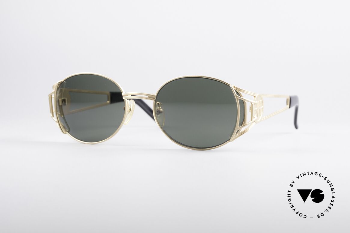 Jean Paul Gaultier 58-6102 Steampunk Designer Shades, valuable and creative Jean Paul Gaultier design, Made for Men and Women