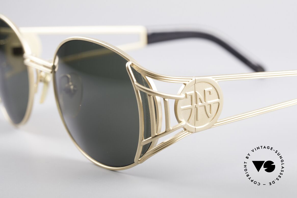 Jean Paul Gaultier 58-6102 Steampunk Designer Shades, never worn (like all our "old" Gaultier sunglasses), Made for Men and Women
