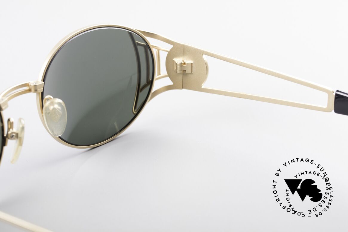 Jean Paul Gaultier 58-6102 Steampunk Designer Shades, NO RETRO sunglasses, but a 20 years old original, Made for Men and Women