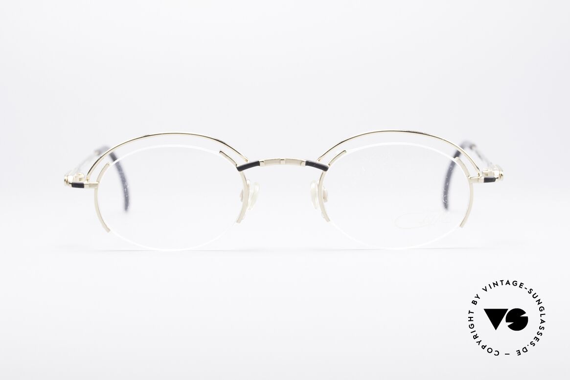 Cazal 773 Oval Round Vintage Frame, oval vintage eyeglass-frame by Cazal from the 90's, Made for Women