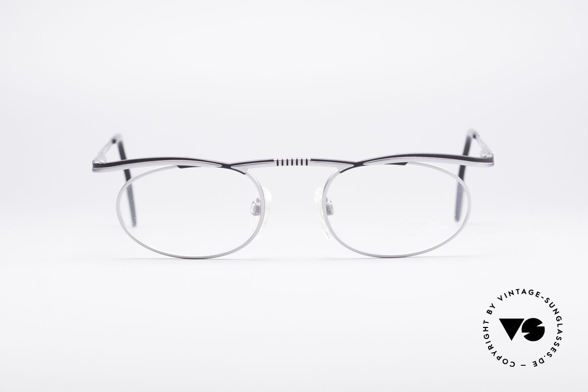 Cazal 771 90's Frame NO Retro Glasses, puristic oval vintage eyeglass-frame by CAZAL, Made for Men and Women
