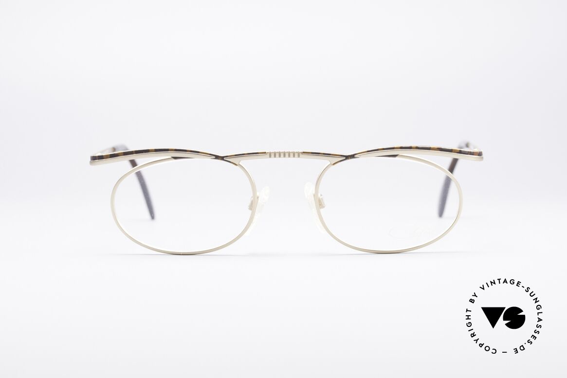 Cazal 771 90's Frame NO Retro Glasses, puristic oval vintage eyeglass-frame by CAZAL, Made for Men and Women