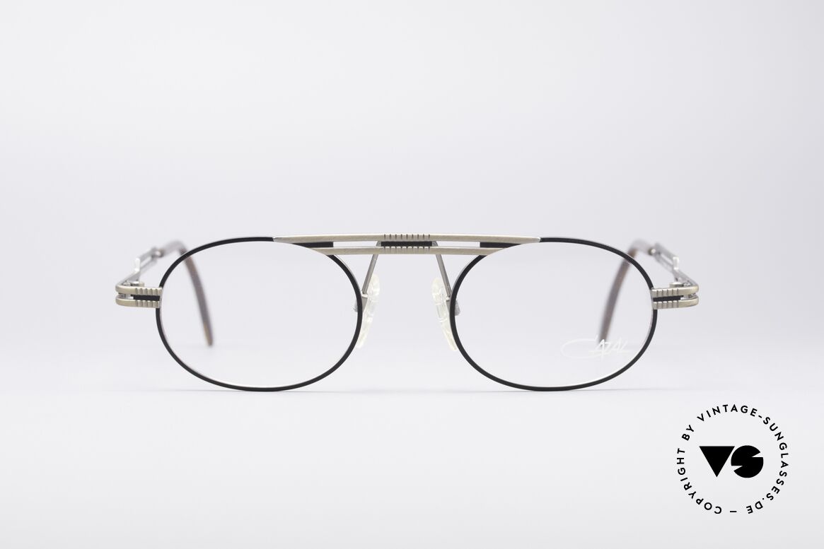 Cazal 762 Oval Vintage Eyeglasses, oval vintage eyeglass-frame by Cazal from 1997, Made for Men