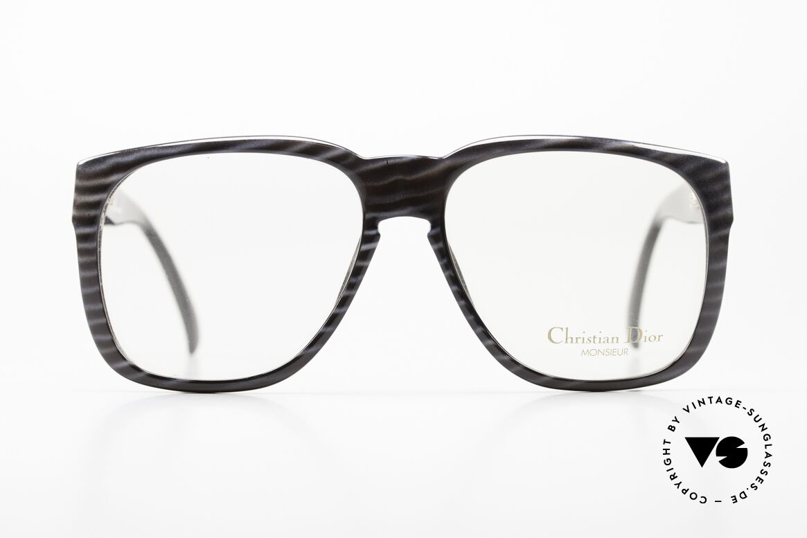 Christian Dior 2295 80's Designer Frame Monsieur, massive Christian Dior designer glasses from 1985, Made for Men